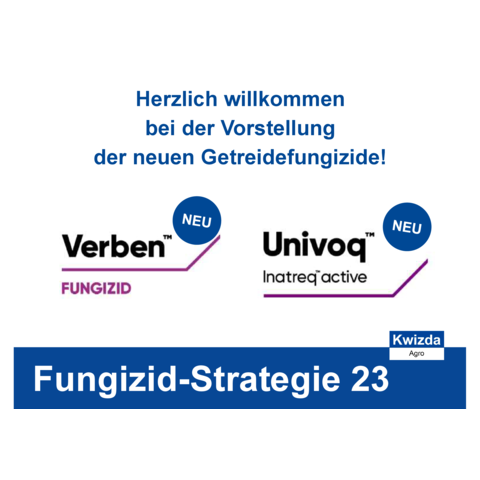Fungizidstrategie 2023 (Verben, Univoq)