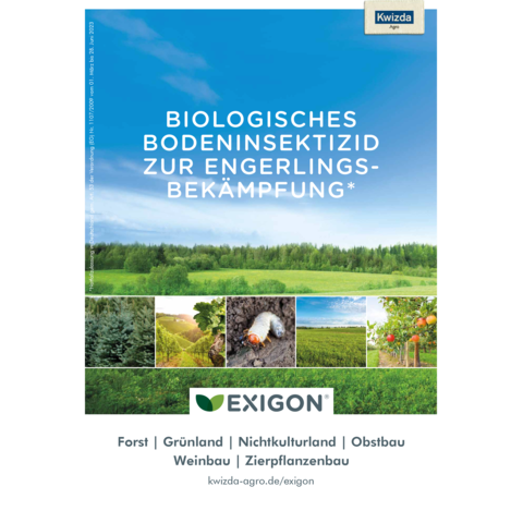 EXIGON® Broschüre (*Notfallzulassung)